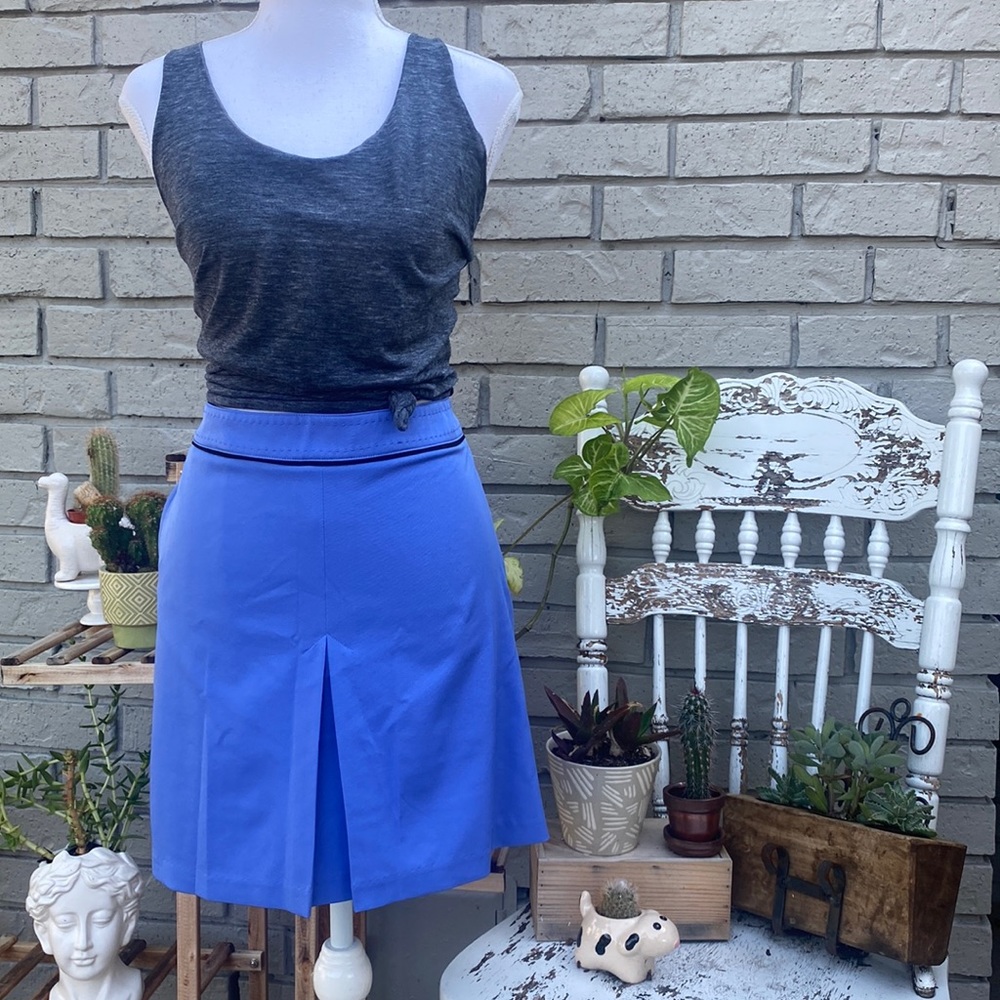 Blue Golf Skort